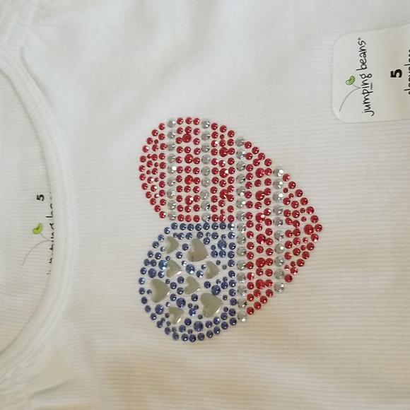 TCP Striped Halter Top, White Heart Flag Tank and Denim Shorts Cotton Set 5 NWT - Picture 12 of 15